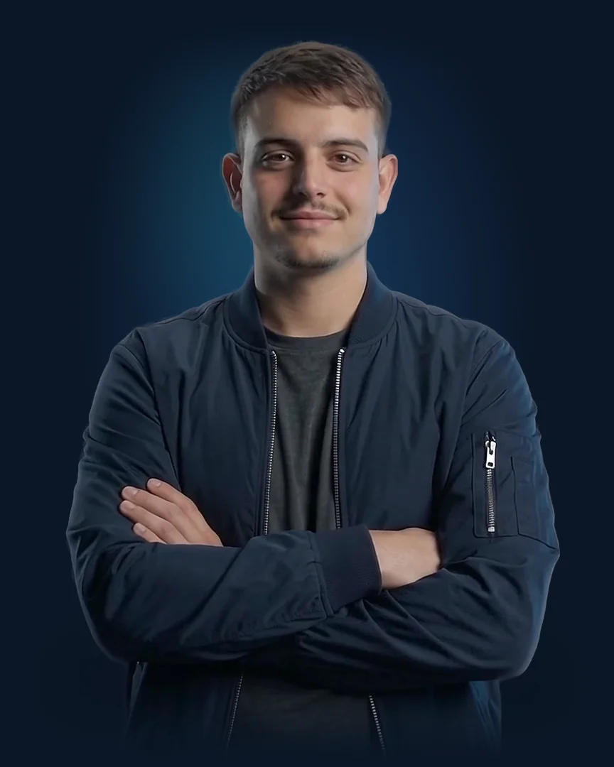 Adrián, de landing now, responsable de redes y crecimiento